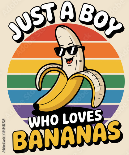 Just a Boy who loves Bananas