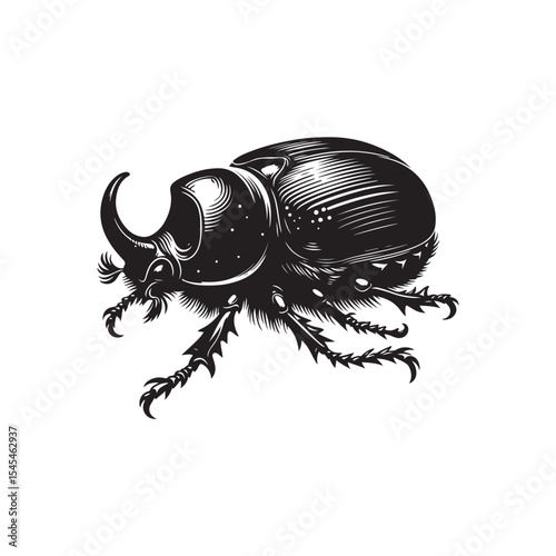 Dung Beetle Vector (1).eps