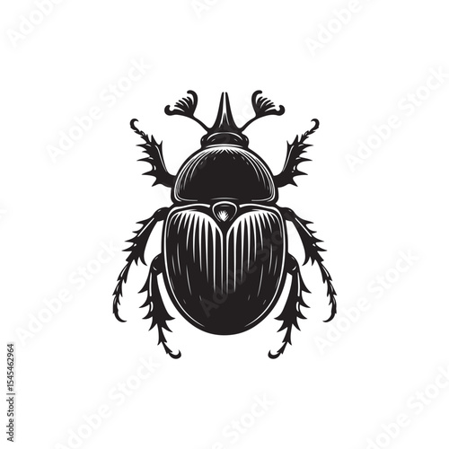 Dung Beetle Vector (4).eps