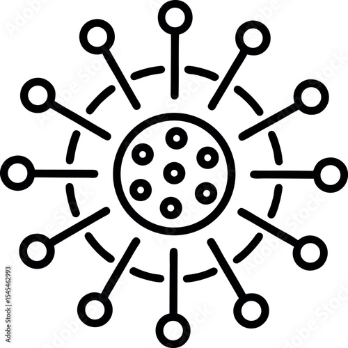 Virus Icon Disease Illustration