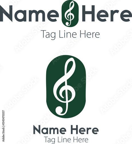 Harmonic Clef: Elegant Music Branding