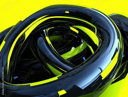 Rubber tire swirls