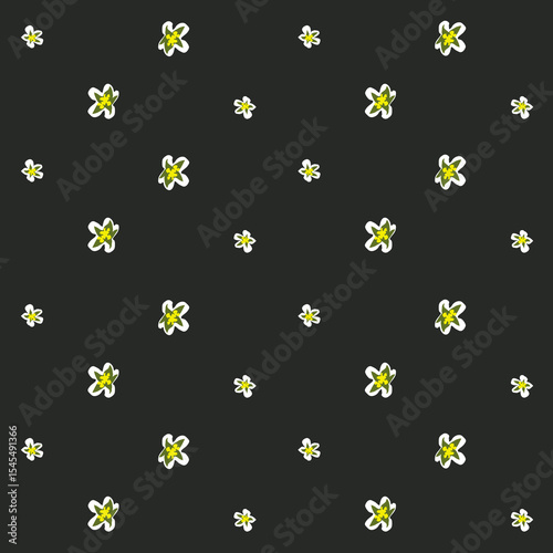 Vector pattern of green leaves of a herbaceous plant of the Polygonum. Summer mood of nature. The earth is braided with leaves. For eco design of textiles, packaging, backgrounds.