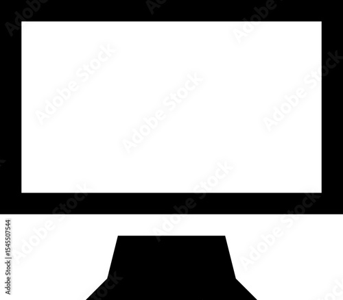 Display Icon – Monitor, Screen, and Device Symbols for Tech, UI, and Web Design