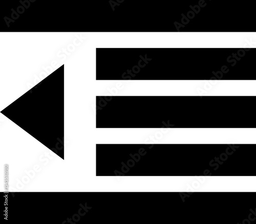 Indent Decrease Icon | Text Alignment UI Icon HD | Editor Toolbar Icon