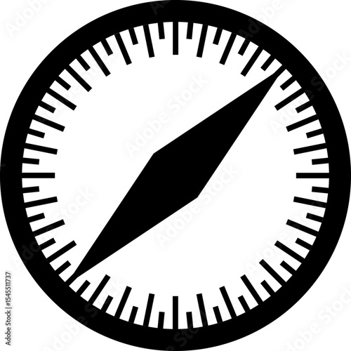 Safari Icon – Web Browser, Internet, and Navigation Symbols for UI, Tech & App Design