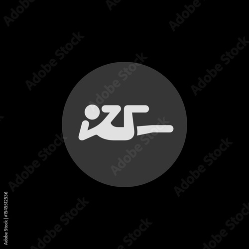 Core Training Filled Circle Icon