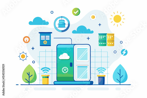smart home energy solar wind