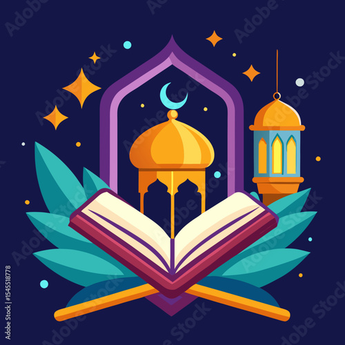 quran and lantern