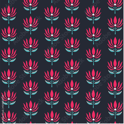 Background Floral Pattern Vector Design