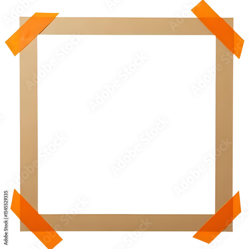 Versatile Square Frame:  Perfect for Presentations & Designs