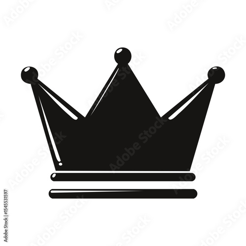 A royal crown icon, representing authority, power, and royalty. The crown is depicted in a simple, elegant design. 