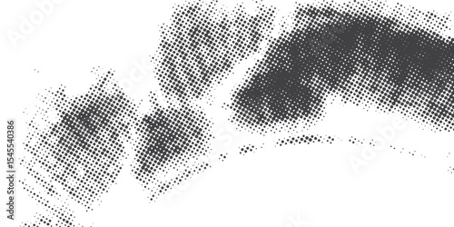 Background with monochrome dot texture. Polka dot pattern template