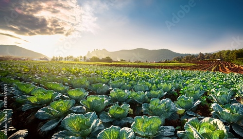 cabbage farm cabbage produce agriculture and fresh food cultivating vegetables