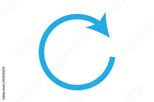 CIRCLE Arrow black icon .circle arrows. circular arrow icon, refresh, reload.