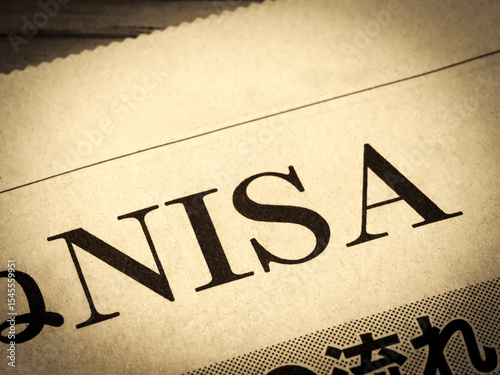 「NISA」と書かれたニュースの見出し