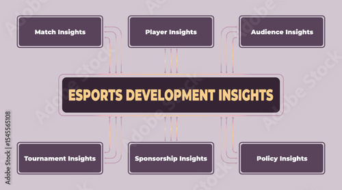 Esports development insights showing the importance of match player audience tournament sponsorship and policy factors