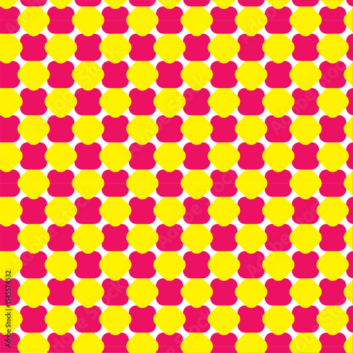 pattern pink and yellow