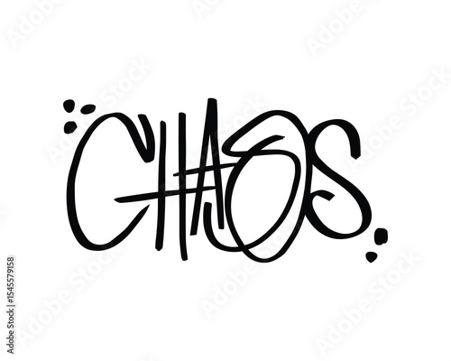 Chaos Style Word Design