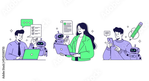 Collaborative Human-Robot Interactions in Various Scenarios