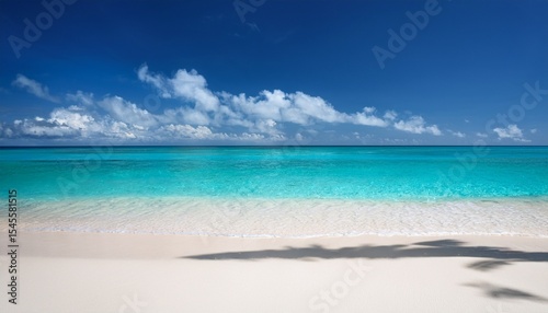 white sandy tropical summer beach background