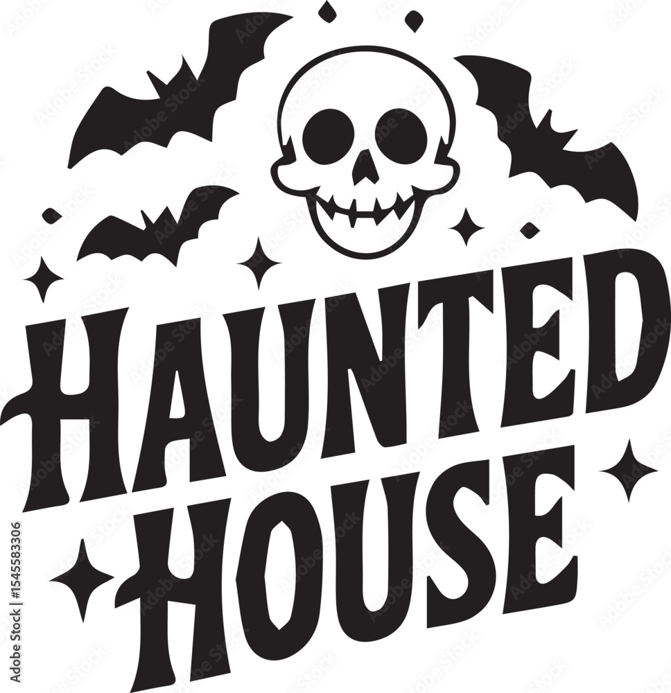 Fototapeta premium Halloween Vintage Sign SVG Bundle, Farmhouse Halloween Sign Svg, Halloween Welcome Svg, Spooky Svg, Ghost Svg, Svg Files For Cricut