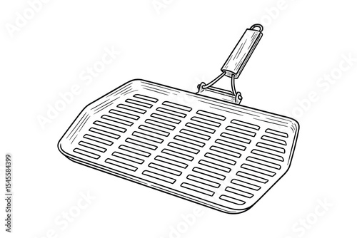 Grill Pan Skillet Cookware Kitchen Utensil Cooking Equipment Tool