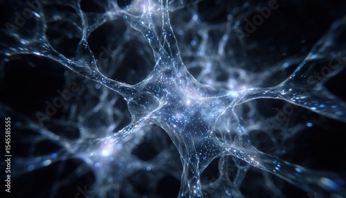 close up of human brain, neurons firing, neural extensions, cognitive learning plasticity. High quality
