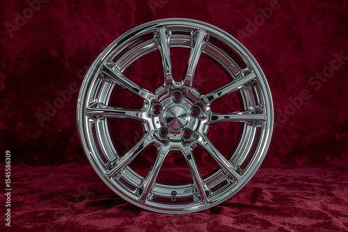 Chrome Car Rim – Shine and Style