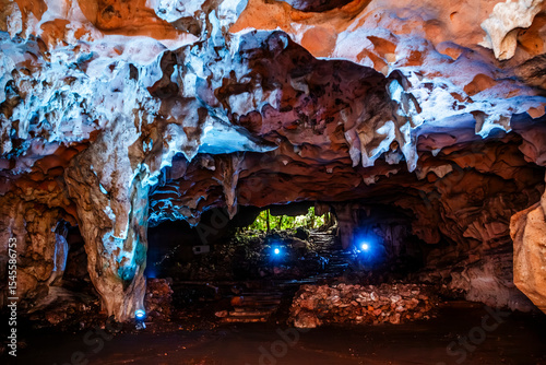 Foto Grutas de Loltún, Yucatán.