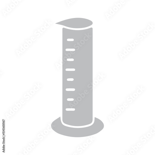 Graduated cylinder icon