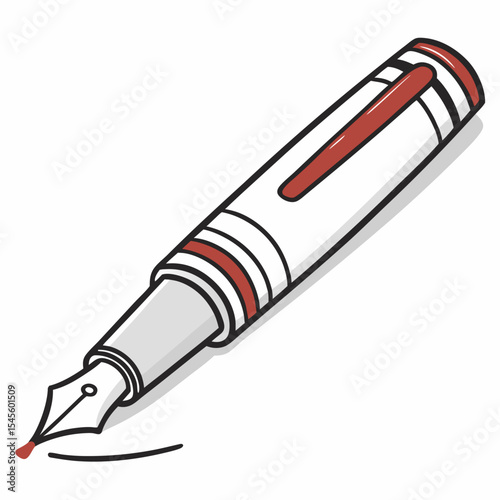 Elegant fountain pen writing tool office supplies