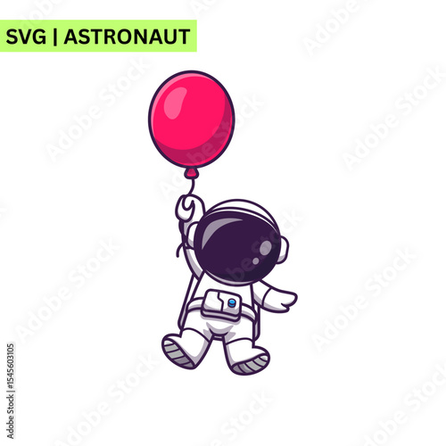A captivating astronaut illustration featuring an astronaut standing on a distant planet, gazing at a colorful sunset over an alien landscape, symbolizing adventure and discovery.