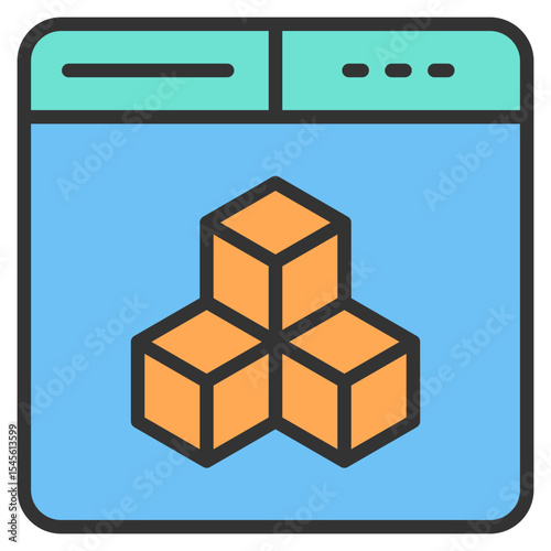 Web3 Connect Icon Element For Design