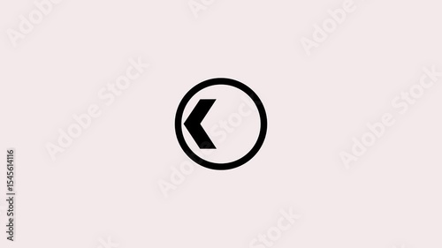 next button icon. a glowing neon next and Previous play button icon video animation on black background .