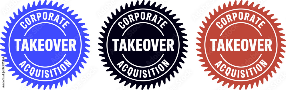 Corporate takeover acquisition business strategy mergers and acquisitions deal making investment news editable stock vector illustration Corporate takeover acquisition business strategy mergers and acquisitions deal making investment news editable stock vector illustration