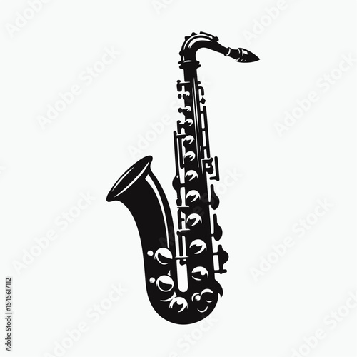 saxophone vector illustration