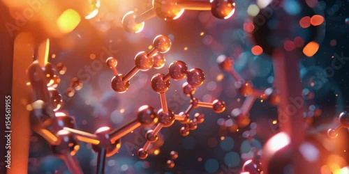 Complex organic molecules floating in microscopic world