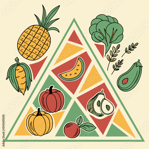 vegetables and fruits