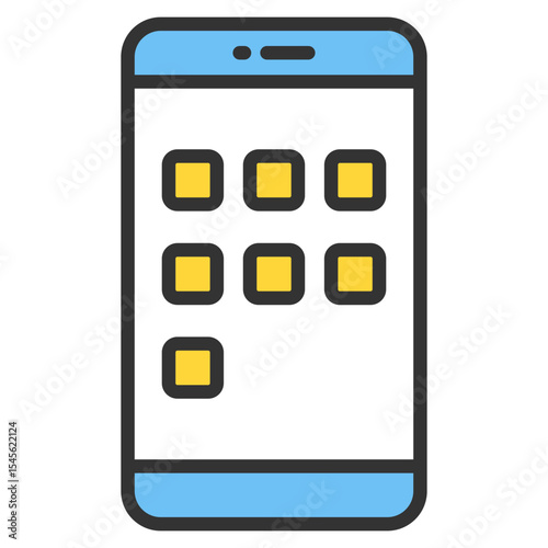 Minimal App Interface Icon Element For Design