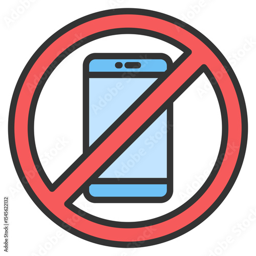 Digital Detox Icon Element For Design