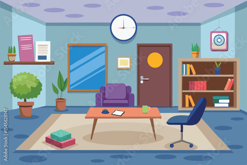 Luxurious home living room interior with a comfortable sofa, modern furniture, and stylish décor.