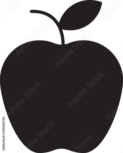 Apple Vector Icon Stock Illustration