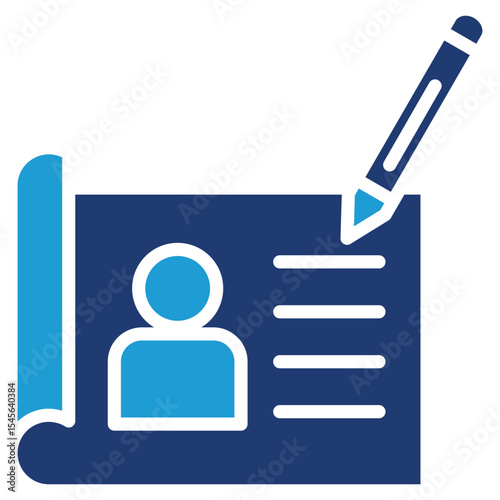 Life Blueprint Icon Element For Design