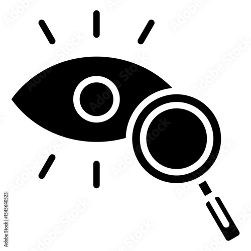 Vision Icon Element For Design