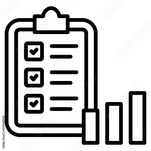 Growth Plan Icon Element For Design