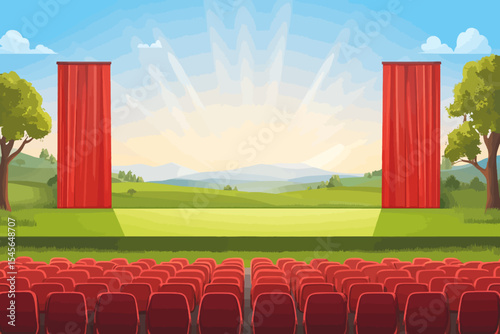 Theater vector illustration 