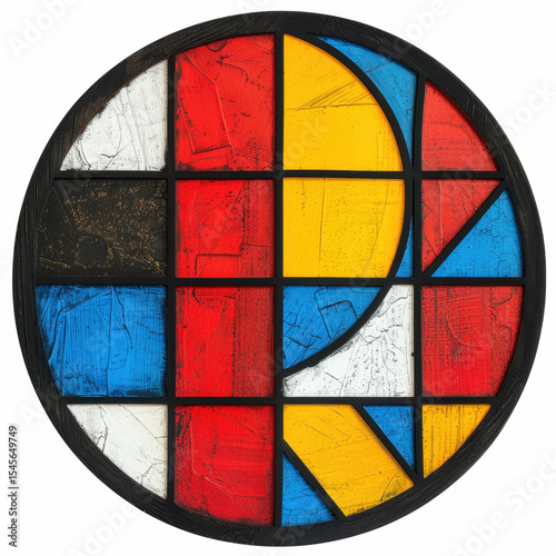 stained glass window