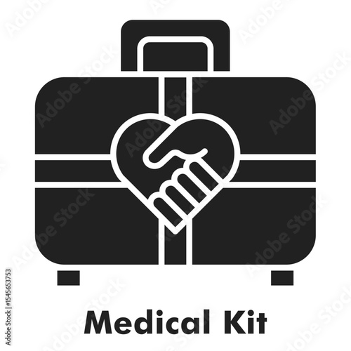 Medical Kit Solid Black Icon