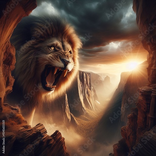 A lion’s roar reverberating through the canyons Epic